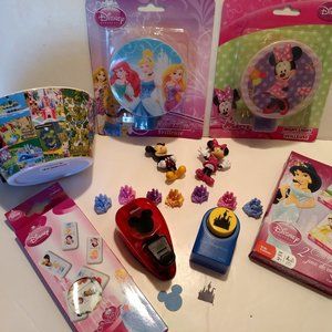 DISNEY!  Lot of Disney items for crafters, party decor, etc.